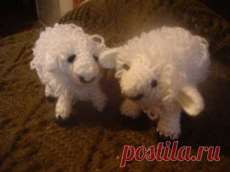Как связать барашка крючком? How to crochet sheep?