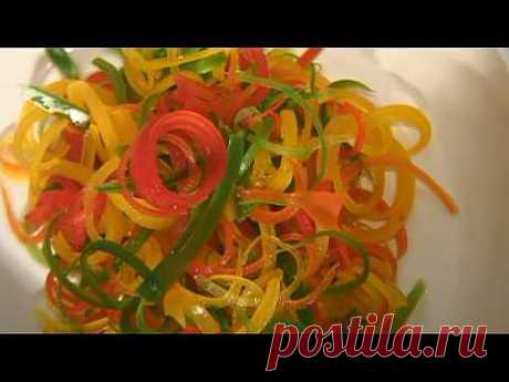 ▶ Bell Pepper Garnish - YouTube