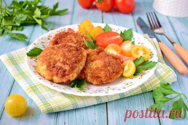Куриные котлеты с кабачком рецепт с фото пошагово - 1000.menu