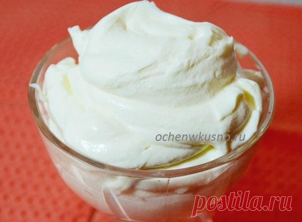 Сливочно-творожный крем-мусс для тортов и десертов | Готовим вкусно и по-домашнему