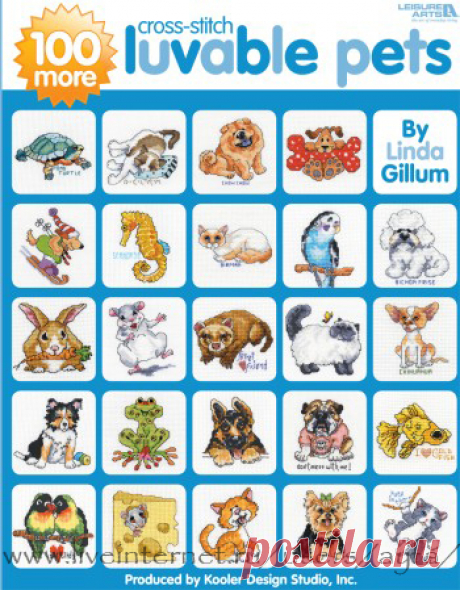 Вышивка крестом, схемы Зверики-мини 100 Luvable pets