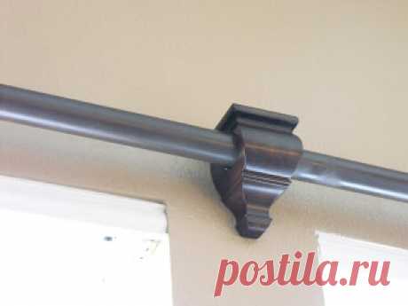 a little of this, a little of that: PVC Pipe Curtain Rods