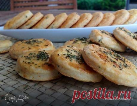 Греческое печенье с брынзой и тимьяном