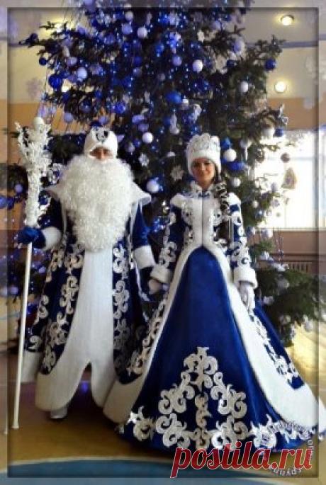 💎💎 💎Вот это я понимаю ДЕД МОРОЗ и СНЕГУРОЧКА! КРАСОТА!💎💎💎