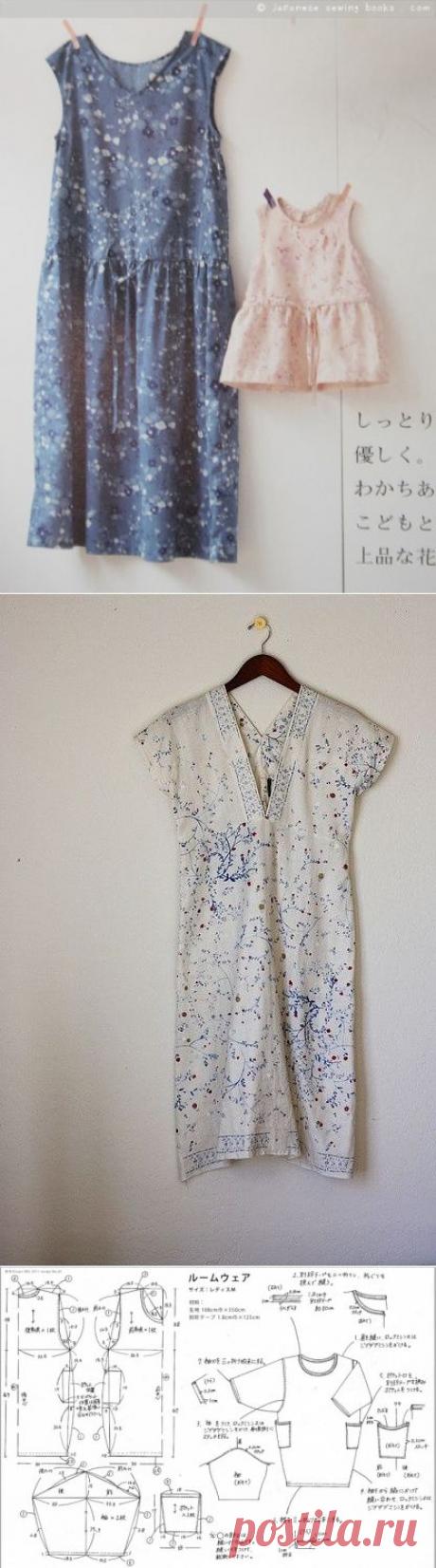 Выкройки женской и детской одежды Nani Iro / Простые выкройки /
