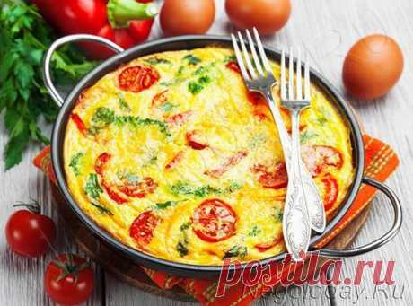 Омлет с творогом – рецепт вкусного  и полезного завтрака всего  за 5 минут