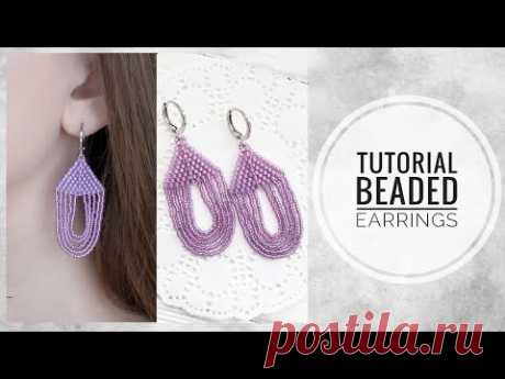 #МК - Серьги из бисера своими руками | #Tutorial - Beaded earrings with your own hands