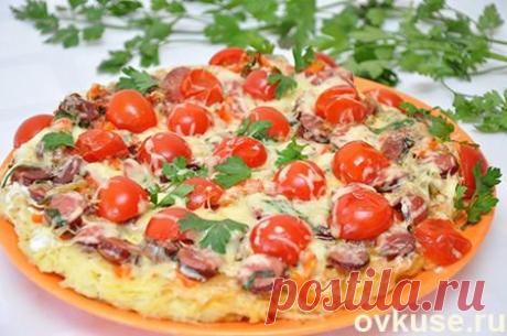 Картофельная пицца на сковороде - Простые рецепты Овкусе.ру