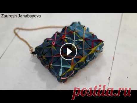 Маленькая сумка-тоут DIY / Шитье из лоскутков джинс и ткани / Сумка пэчворк своими руками. Всем привет! Добро пожаловать на мой канал : &quot; Мир творчества и рукоделия&quot; , c вами я Zauresh Janabayeva. Сегодня я делюсь, с вами очередной...