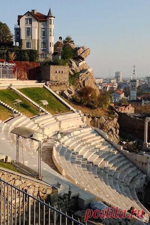 Plovdiv Roman Theatre, Bulgaria.