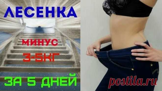 ДИЕТА ЛЕСЕНКА от 3х до 8 КГ ЗА 5 ДНЕЙ/ DIET LESENKA MINUS 3 8 KG FOR 5 DAYS