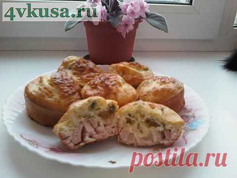 Очень вкусные закусочные кексы | 4vkusa.ru