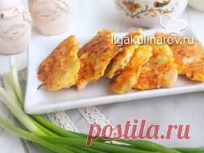 Куриные биточки с овощами - рецепт пошаговый с фото