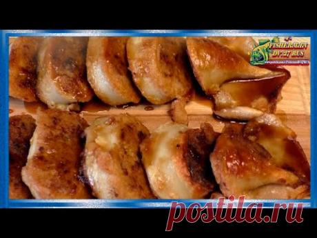 Вкусно, приготовленный кальмар, простой рецепт от Fisherman DV 27 RUS