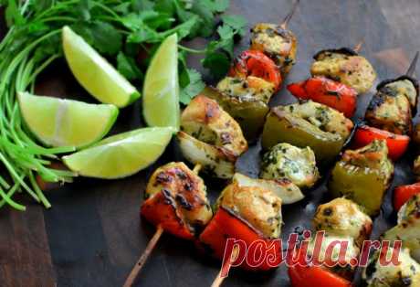 Куриный шашлычок с лаймом
Пошаговый рецепт с фото