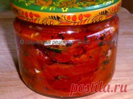 Как быстро приготовить вяленые томаты. Рецепт с фото. Пошаговые фотографии. Gurmel