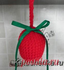 Моё Вязание: Пасхальные яйца, вязанные крючком (мастер-класс)