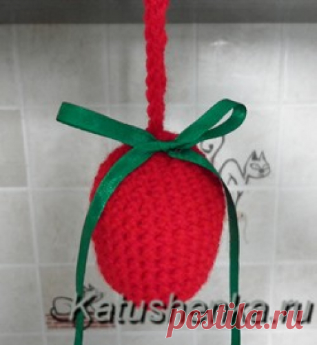 Моё Вязание: Пасхальные яйца, вязанные крючком (мастер-класс)