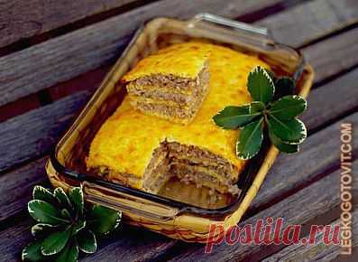 Рецепт: Куриного пирога с сыром - Фото-рецепты - Готовить легко!