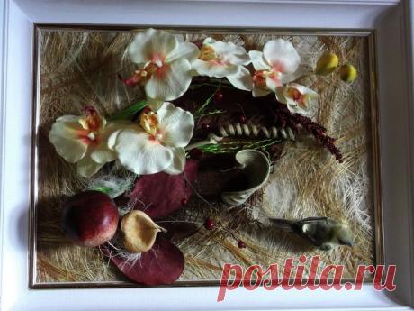 Мастер-класс по флористическому коллажу