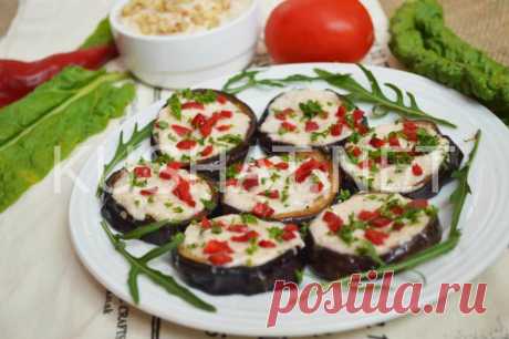 Баклажаны с ореховым соусом. Пошаговый рецепт с фото &amp;bull; Кушать нет