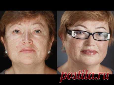 Возрастной вечерний макияж. Секреты профессионального визажа. (Урок №20)