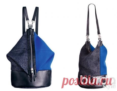 Сумка-трансформер своими руками: новый хит / Мастер-классы / Burdastyle(((Бурда мода)))!!!!!!!!!!!!!!!!!!!!