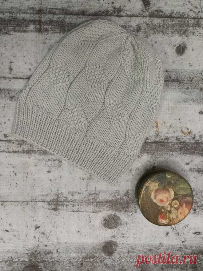 Как связать модную эффектную шапку спицами. | Не принято усложнять | Яндекс Дзен