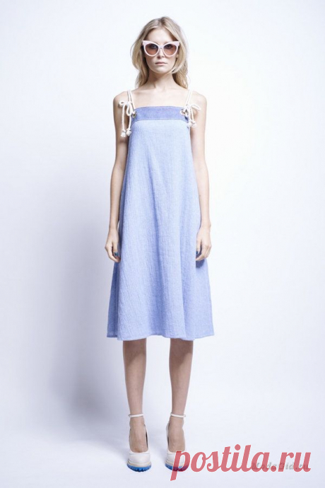 Женская мода: Karen Walker, Resort 2016