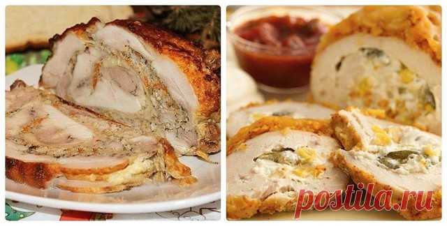Зачем вам эта колбаса? Приготовьте лучше рулетик мясной, такой ароматный и сочный! 

КУРИНЫЙ РУЛЕТ С ФАРШЕМ.. 

Ингредиенты : 

- куриные бедра — 3 шт., 

- фарш куриный филейный — 200 гр, 

- морковь — 1 шт., 

- лук репчатый — 1 шт., 

- соль и перец черный по вкусу, 

- горчица — 20 гр 

- сыр твердый — 100 гр, 

- сметана — 50 гр, 

- масло растительное 

Приготовление : 

1. С куриных бедер удалить кости, мякоть разложить пластом, слегка отбить. 
Посолить и поперчить....