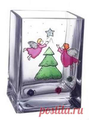 Ваза «Рождественская звезда»