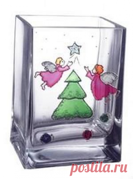 Ваза «Рождественская звезда»