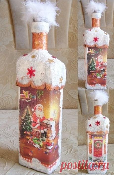 Бутылка "Новогодняя 9".