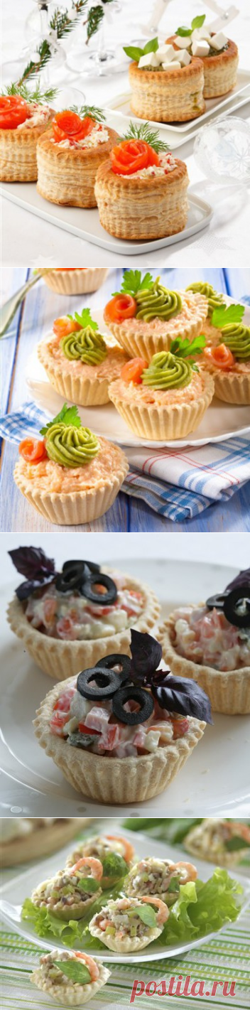 Закуска в тарталетках