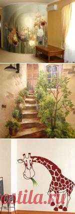 Роспись стен. Широкомасштабное творчество (30 фото) | ART-ИЗБУШКА