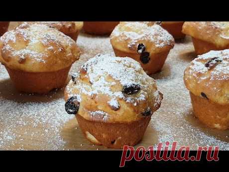 Замечательные Творожные Кексы / Маффины к чаю / Quark - Muffins backen