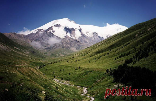 Кавказ. Теберда.