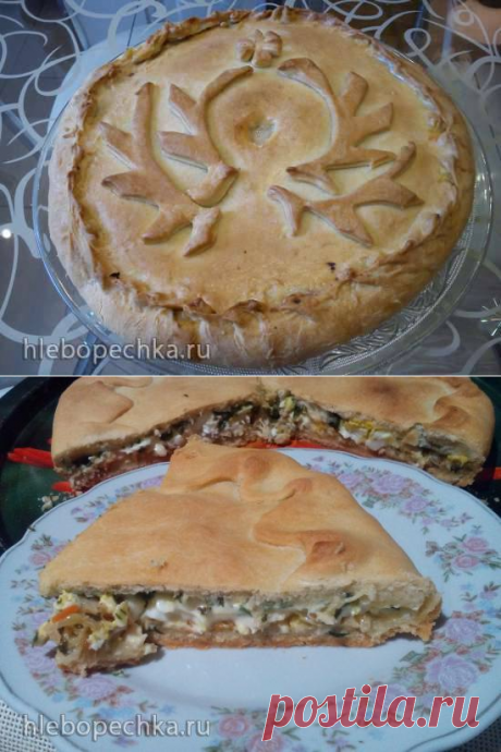 Рыбный пирог на «татарском тесте» в Princess 115000 - рецепт с фото на Хлебопечка.ру