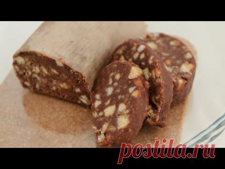 САМЫЙ ВКУСНЫЙ СОРТ КОЛБАСЫ 😉 ШОКОЛАДНАЯ КОЛБАСА 🍫