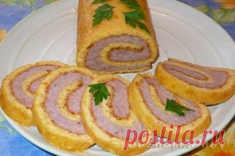 №3 КУРИНЫЙ РУЛЕТ, и не просто куриный рулет, это наивкуснейший куриный рулет!
