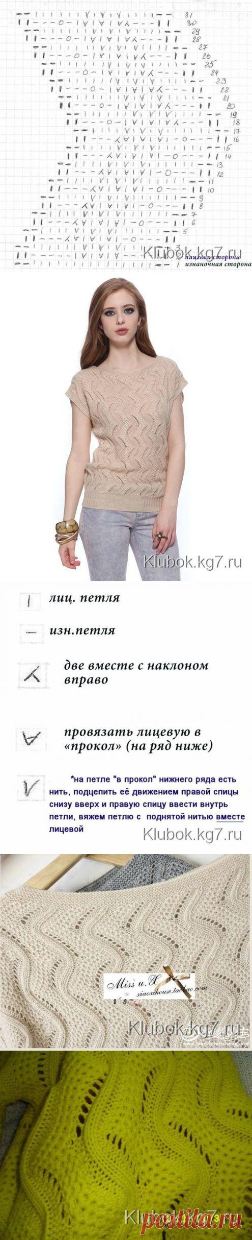 цитата таня_заречная : Узор спицами. (10:36 15-07-2014) [4330154/330941107] - galina6422starchenko@mail.ru - Почта Mail.Ru