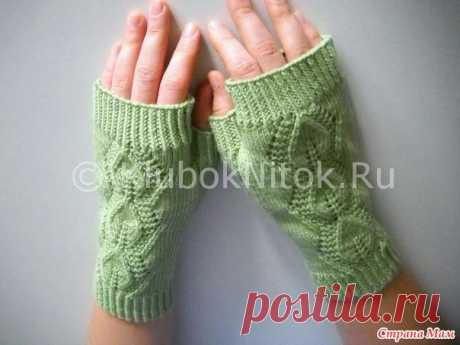 Митенки. Актуально для осени - Вязание - Страна Мам