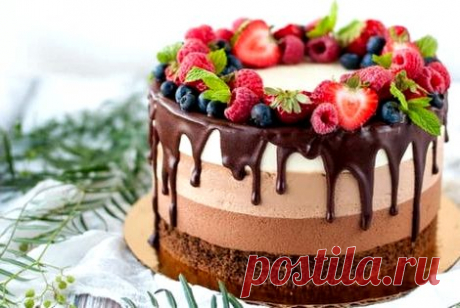 Торт муссовый рецепт с фото пошагово в домашних условиях
