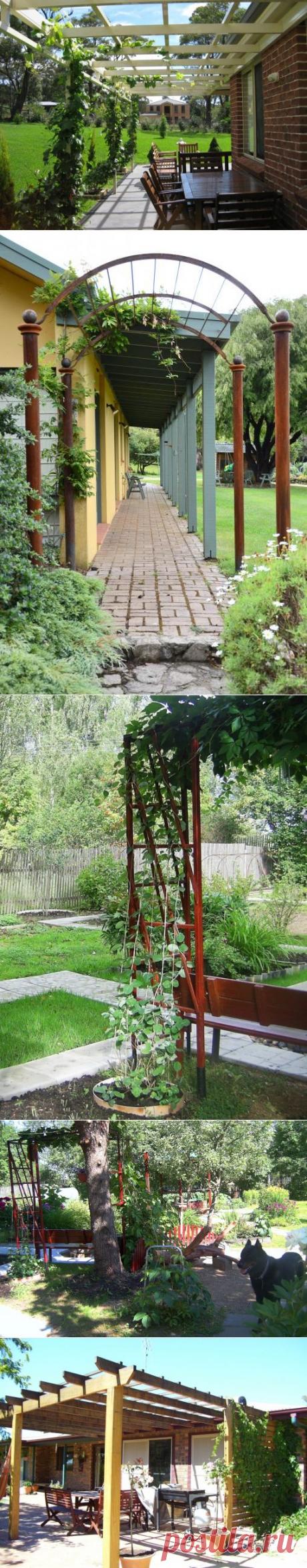 Как сделать перголу