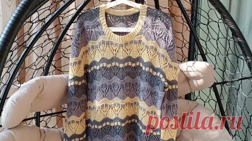 Джемпер Эллада. Казус с рукавами | Людмила Пряжевская творчество на спицах | Дзен