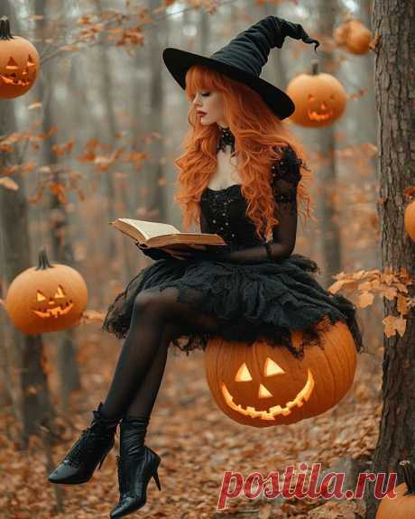 🧹It's the season of the witch 🪄⁠ ⁠ ⁠ ⁠ ⁠ #aiimage #aiphoto #photography #midjourney #generatedart #witchy #witches #witchyvibes #witchywoman #autumn #witchythings #witchlife #aiart