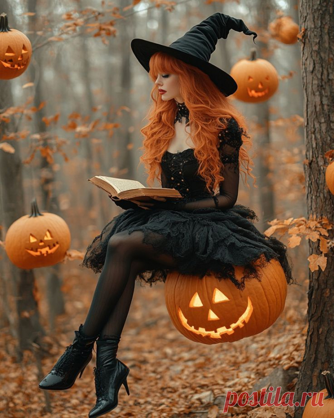 🧹It's the season of the witch 🪄⁠ ⁠ ⁠ ⁠ ⁠ #aiimage #aiphoto #photography #midjourney #generatedart #witchy #witches #witchyvibes #witchywoman #autumn #witchythings #witchlife #aiart