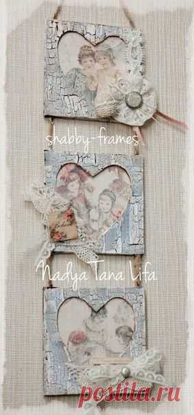 винтажные рамочки-панно