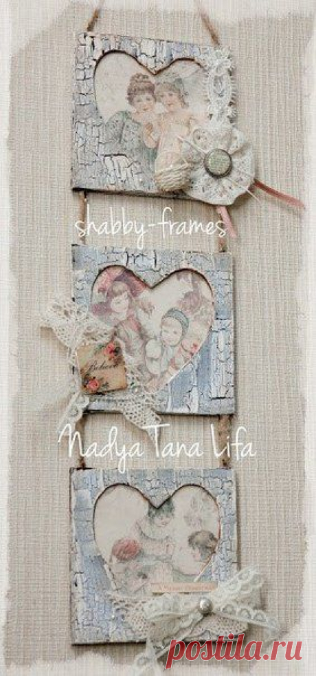 винтажные рамочки-панно