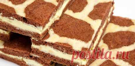 НЕОБЫЧНОЕ Пирожное - ЖИРАФ | Вкусно и красиво с Натальей Балдук.